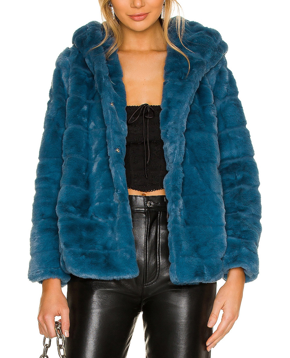 Apparis Plush Blue Goldie 4.0 Jacket Size S